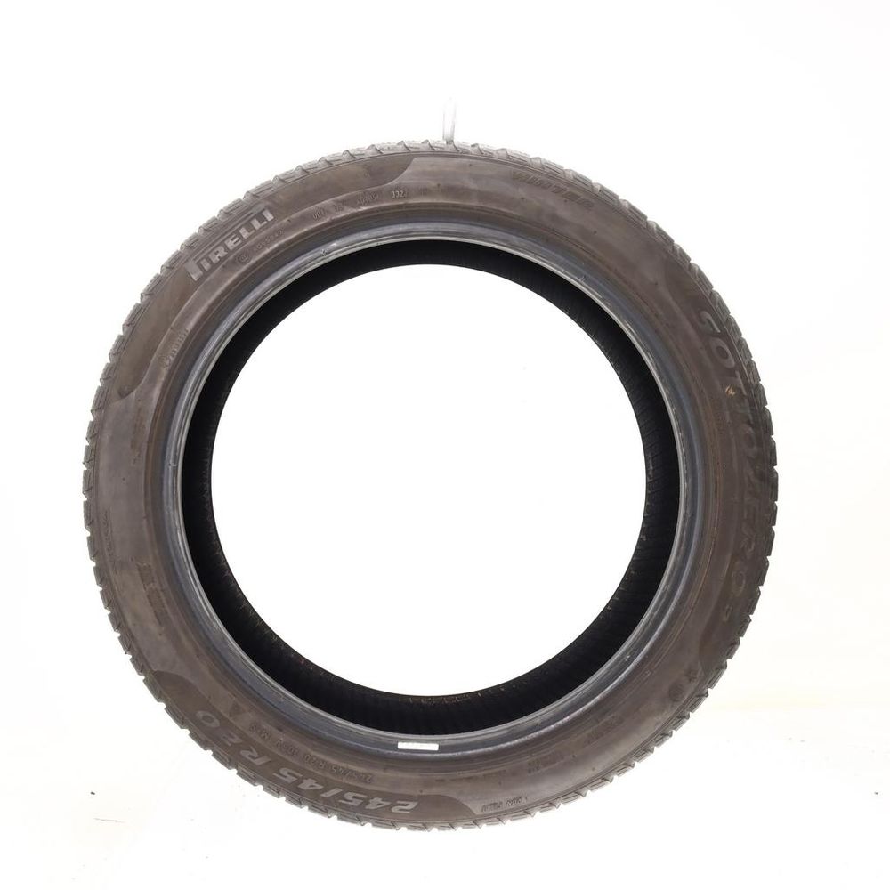 Used 245/45R20 Pirelli Winter Sottozero 3 Run Flat 103V - 7.5/32 - Image 3