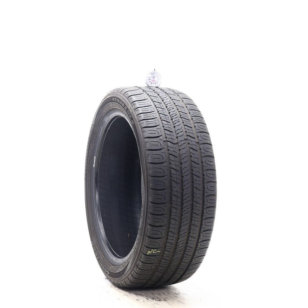 Set of (2) Used 215/45R17 Goodyear Assurance All-Season 87V - 6.5-7/32 - Image 1