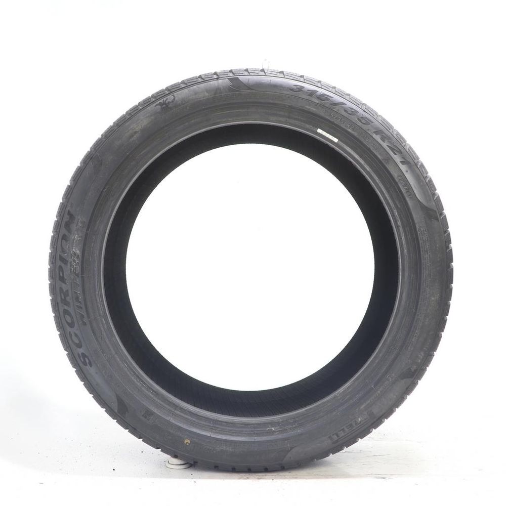 Set of (2) Used 315/35R21 Pirelli Scorpion Winter Run Flat 111V - 9/32 - Image 3