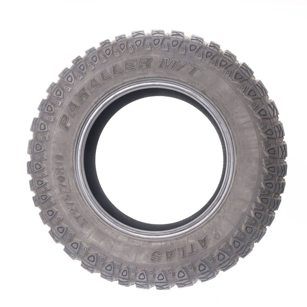 Set of (2) Used LT 275/70R18 Atlas Paraller M/T 125/122Q E - 9-9.5/32 - Image 3