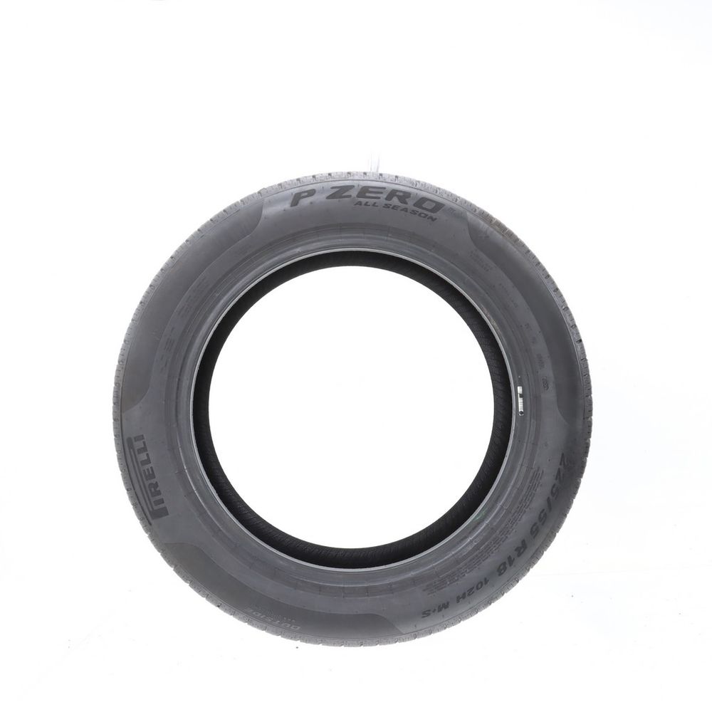 Set of (2) Used 225/55R18 Pirelli P Zero 102H - 6.5-7.5/32 - Image 3