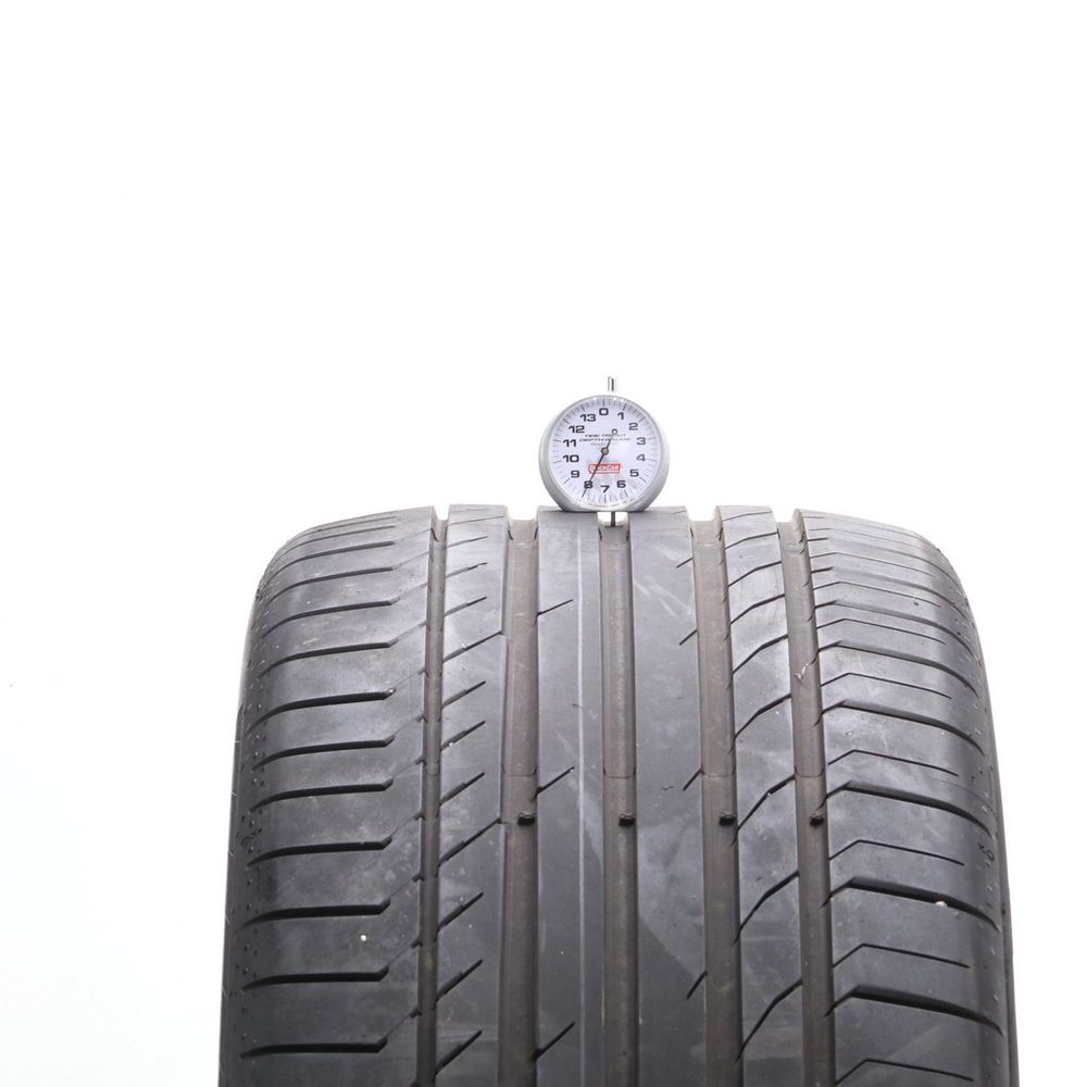 Set of (2) Used 285/40R21 Continental ContiSportContact 5 AO SUV 109Y - 6.5-8/32 - Image 5