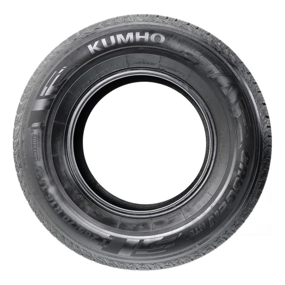 Set of (2) Used 265/70R16 Kumho Crugen HT51 112T - 8/32 - Image 3