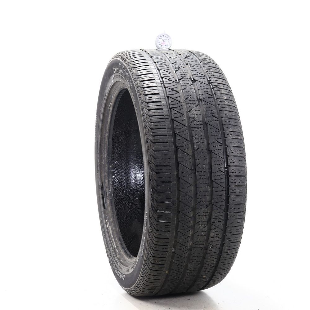 Set of (2) Used 275/45R20 Continental CrossContact LX Sport NO 110V - 5.5/32 - Image 1