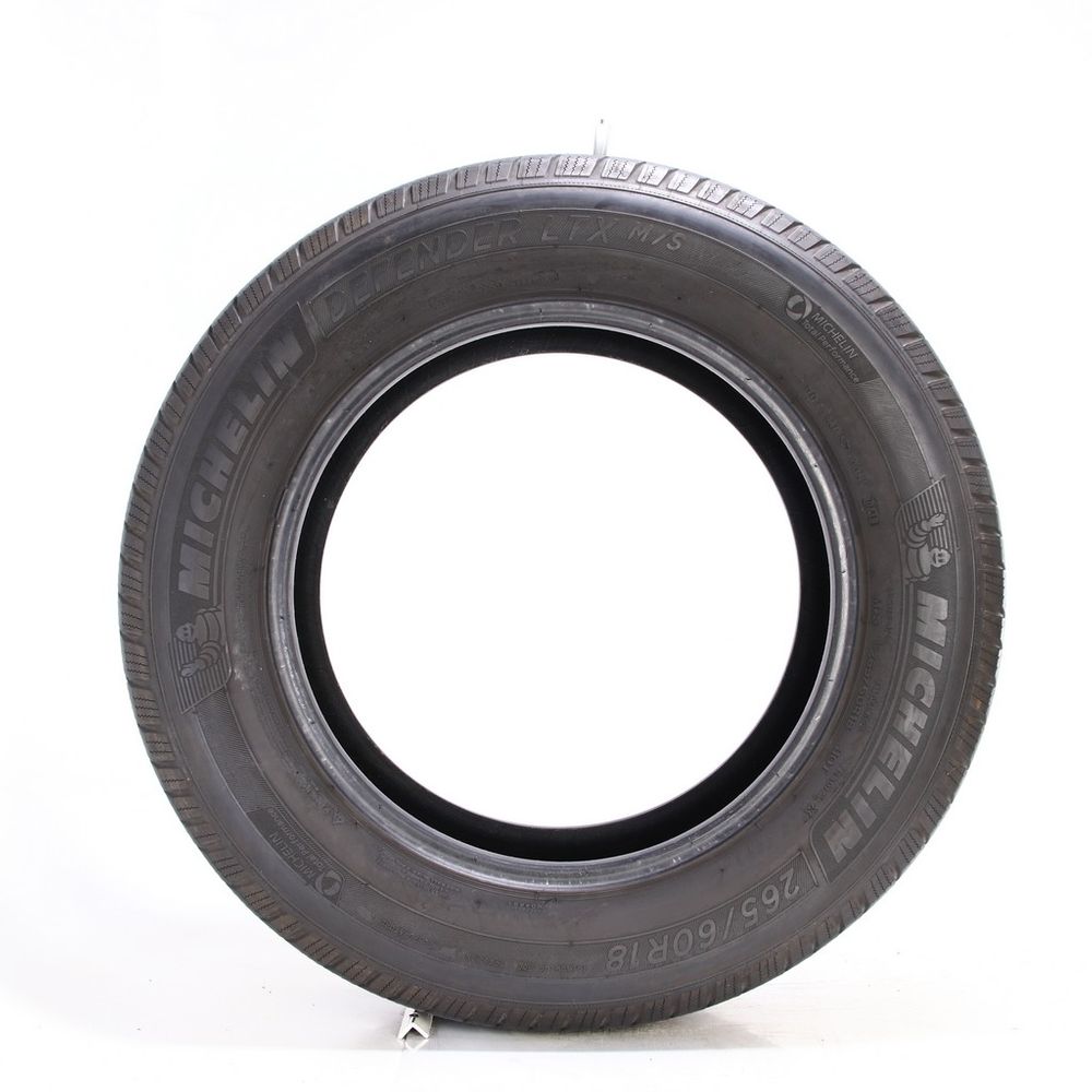 Set of (2) Used 265/60R18 Michelin Defender LTX M/S 110T - 6-7/32 - Image 6