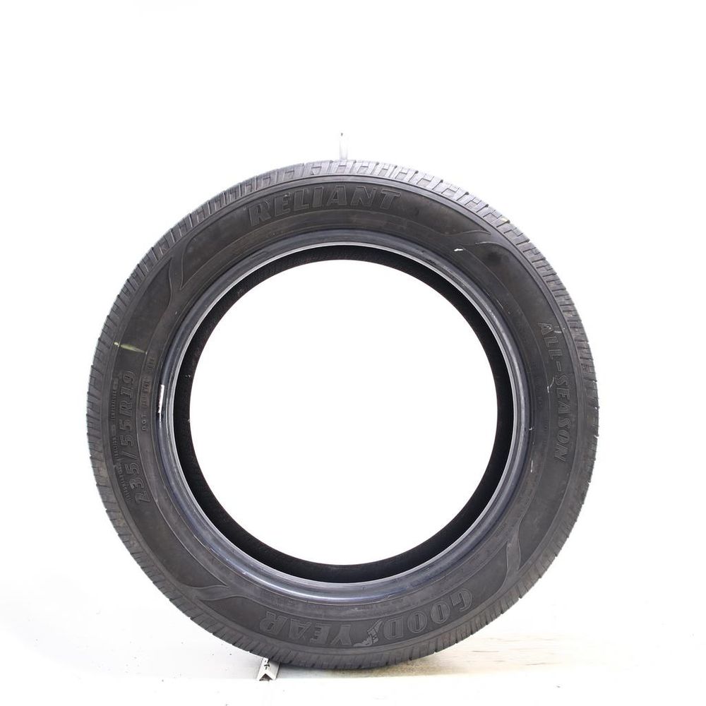 Set of (2) Used 235/55R19 Goodyear Reliant All-season 101V - 5.5-6.5/32 - Image 3
