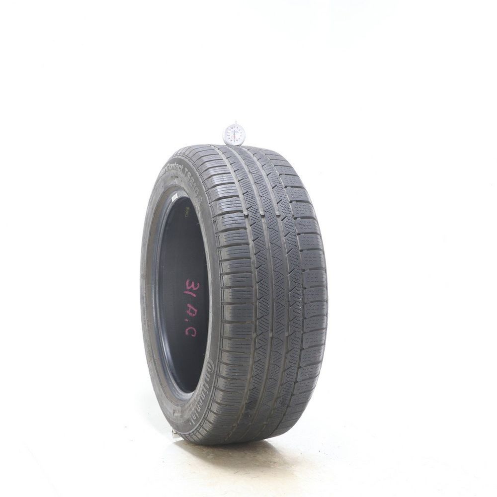 Used 235/50R17 Continental ContiWinterContact TS810S NO 100V - 6.5/32 - Image 1