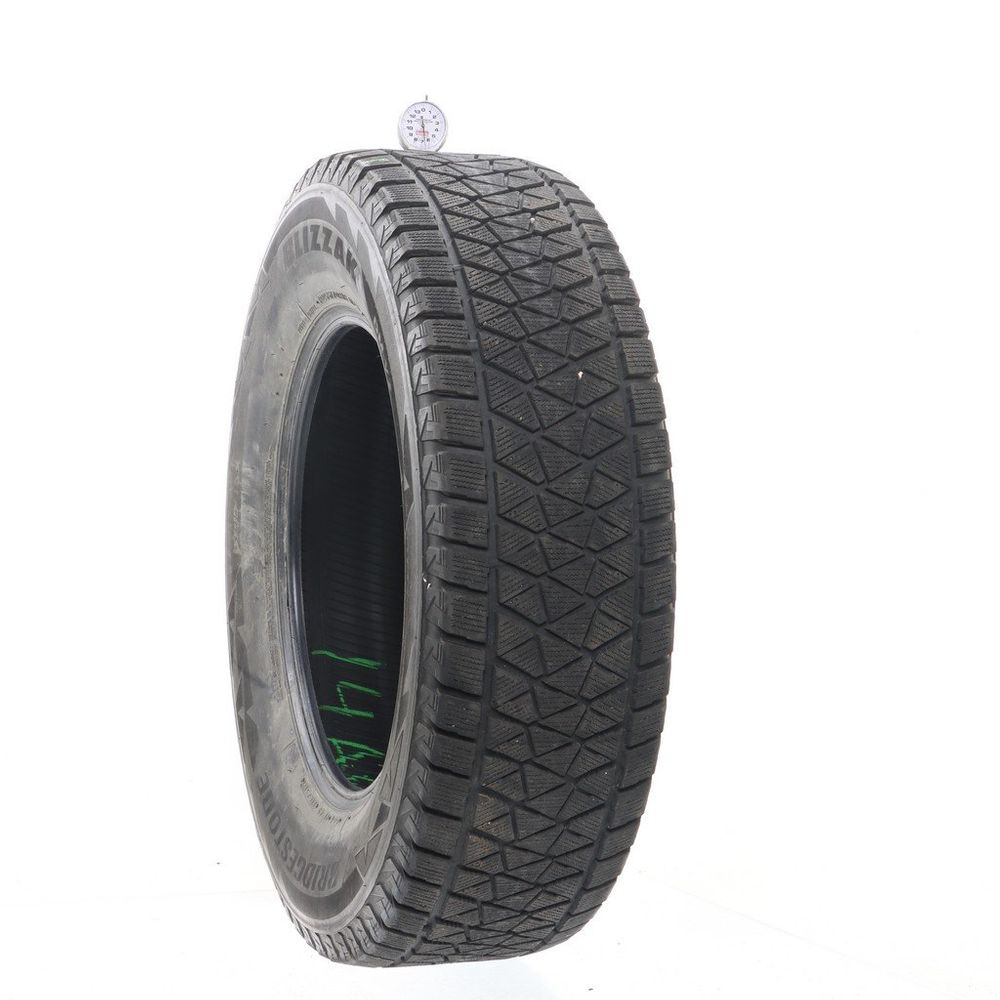 Set of (2) Used 255/70R18 Bridgestone Blizzak DM-V2 112S - 6.5-7/32 - Image 1