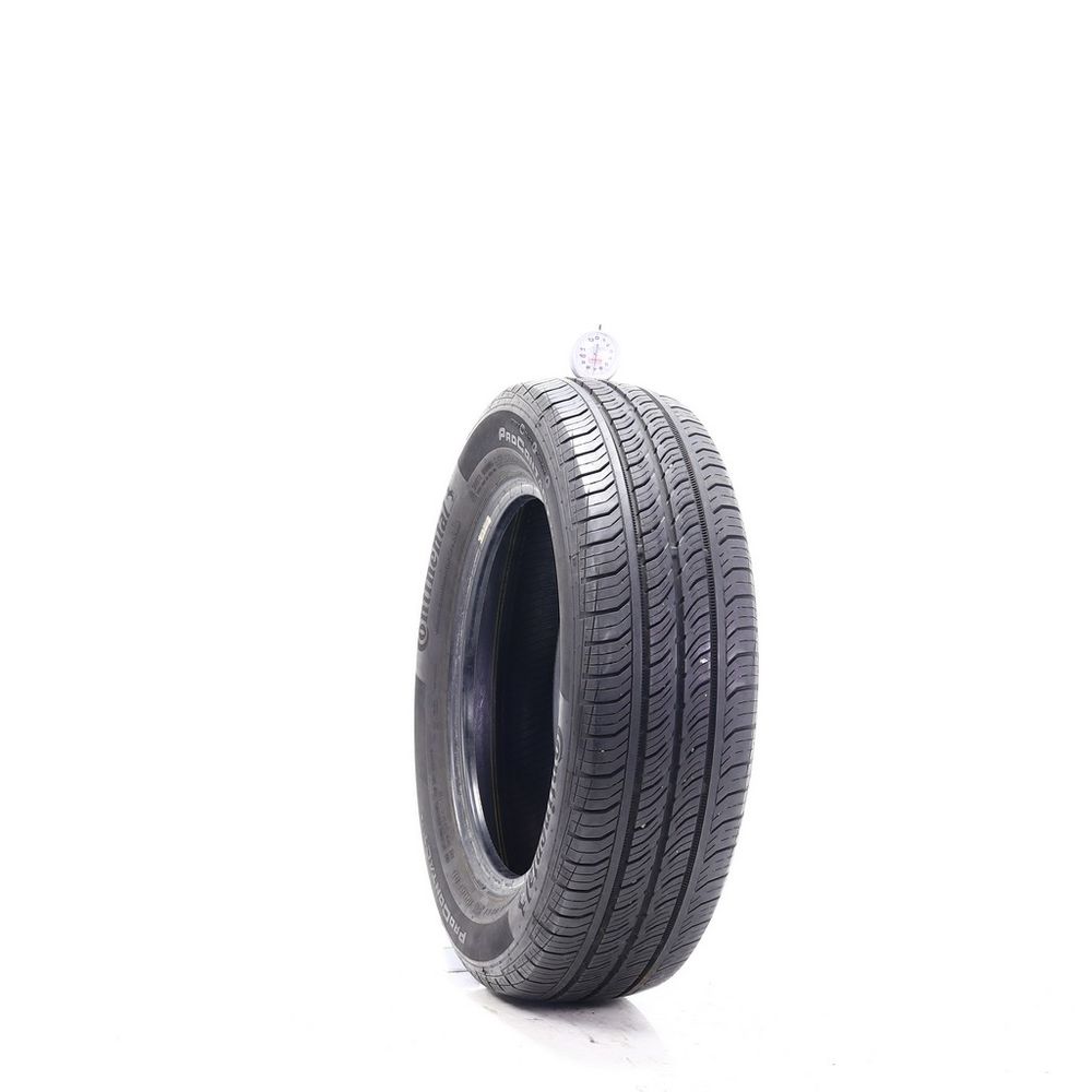 Set of (4) Used 185/65R15 Continental ProContact TX 88H - 7/32 - Image 1