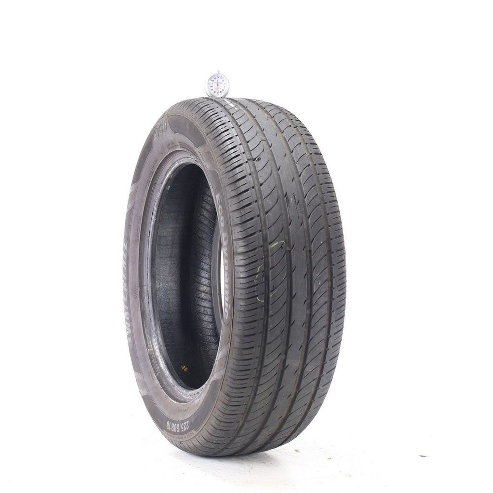 Set of (2) Used 225/60R18 Waterfall Eco Dynamic 100V - 6.5-7.5/32 - Image 1