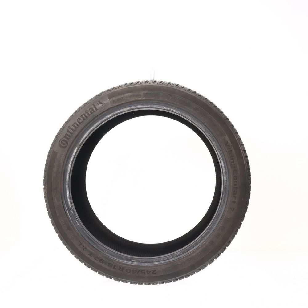 Used 245/40R18 Continental VikingContact 7 97T - 5.5/32 - Image 3