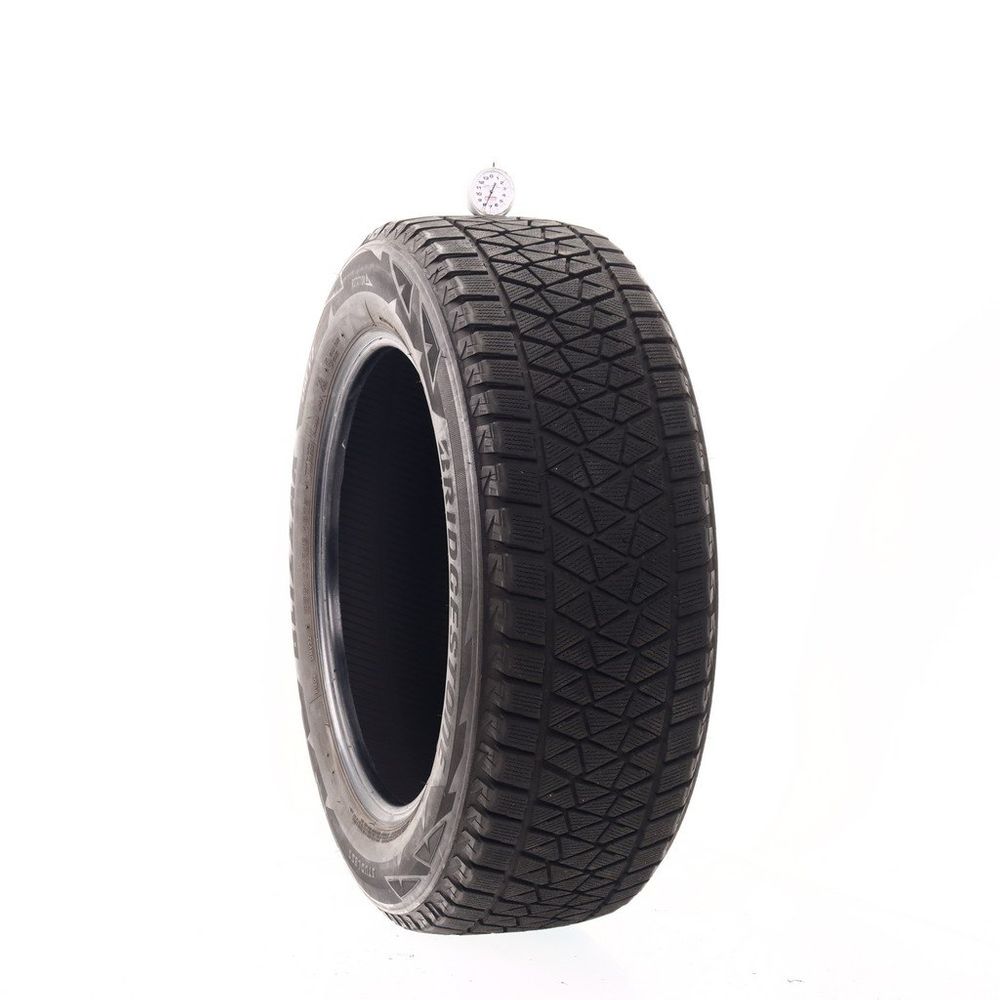 Set of (4) Used 235/60R18 Bridgestone Blizzak DM-V2 107S - 7.5/32 - Image 1