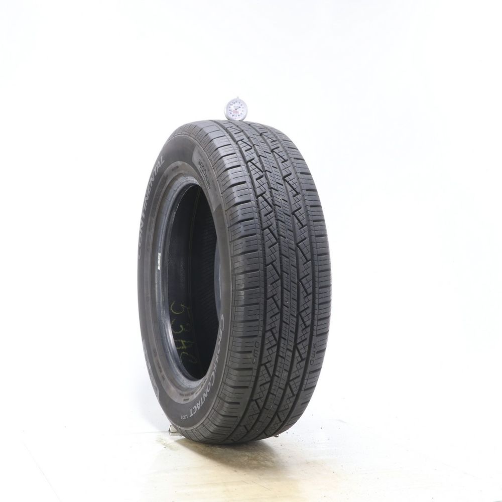 Set of (2) Used 225/65R17 Continental CrossContact LX25 102H - 9-10/32 - Image 1
