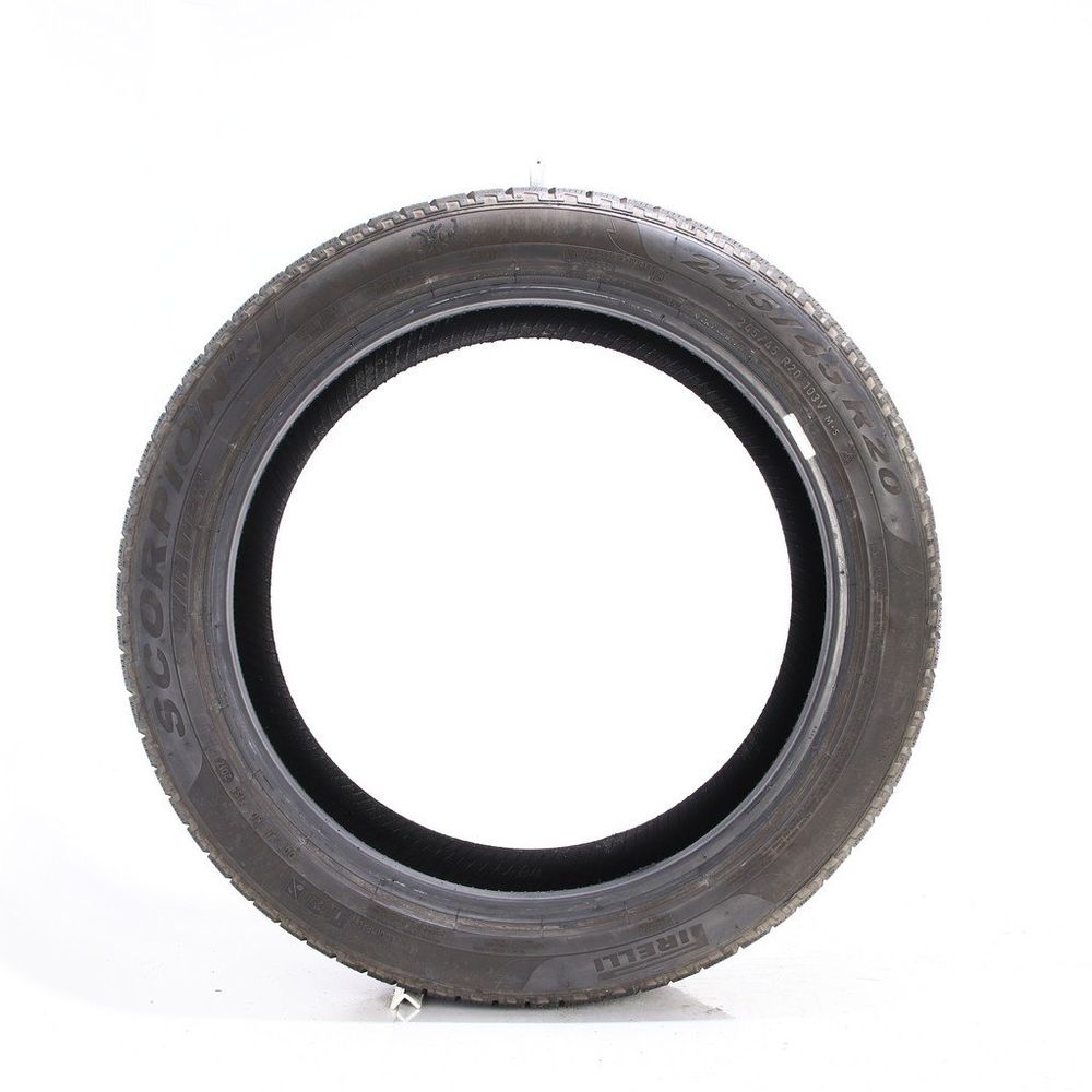 Set of (2) Used 245/45R20 Pirelli Scorpion Winter 103V - 8.5-9.5/32 - Image 3