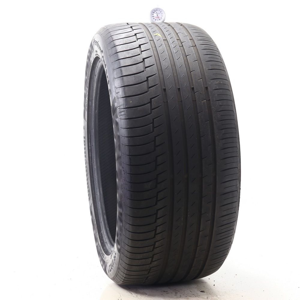 Set of (4) Used 325/40R22 Continental PremiumContact 6 MO 114Y - 6-7.5/32 - Image 1