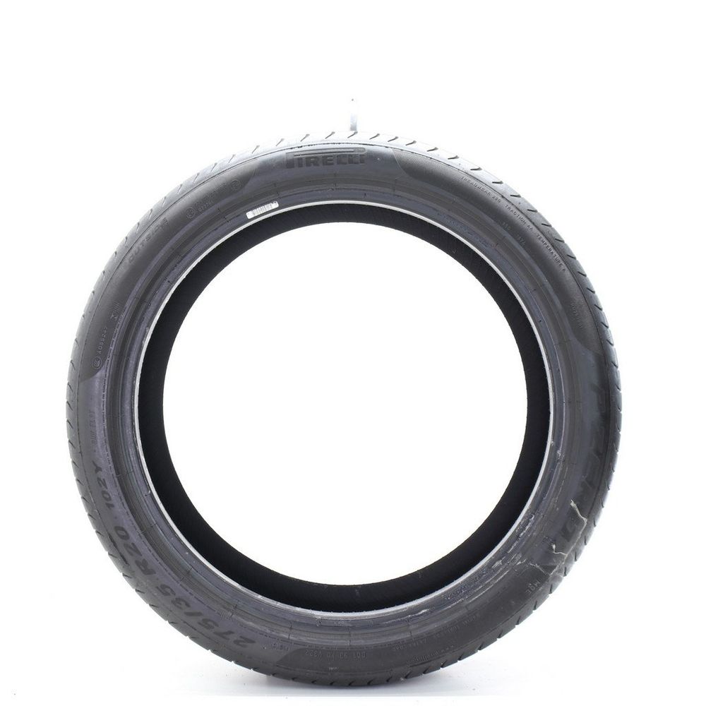 Set of (2) Used 275/35R20 Pirelli P Zero MOE Run Flat 102Y - 7.5-8/32 - Image 3