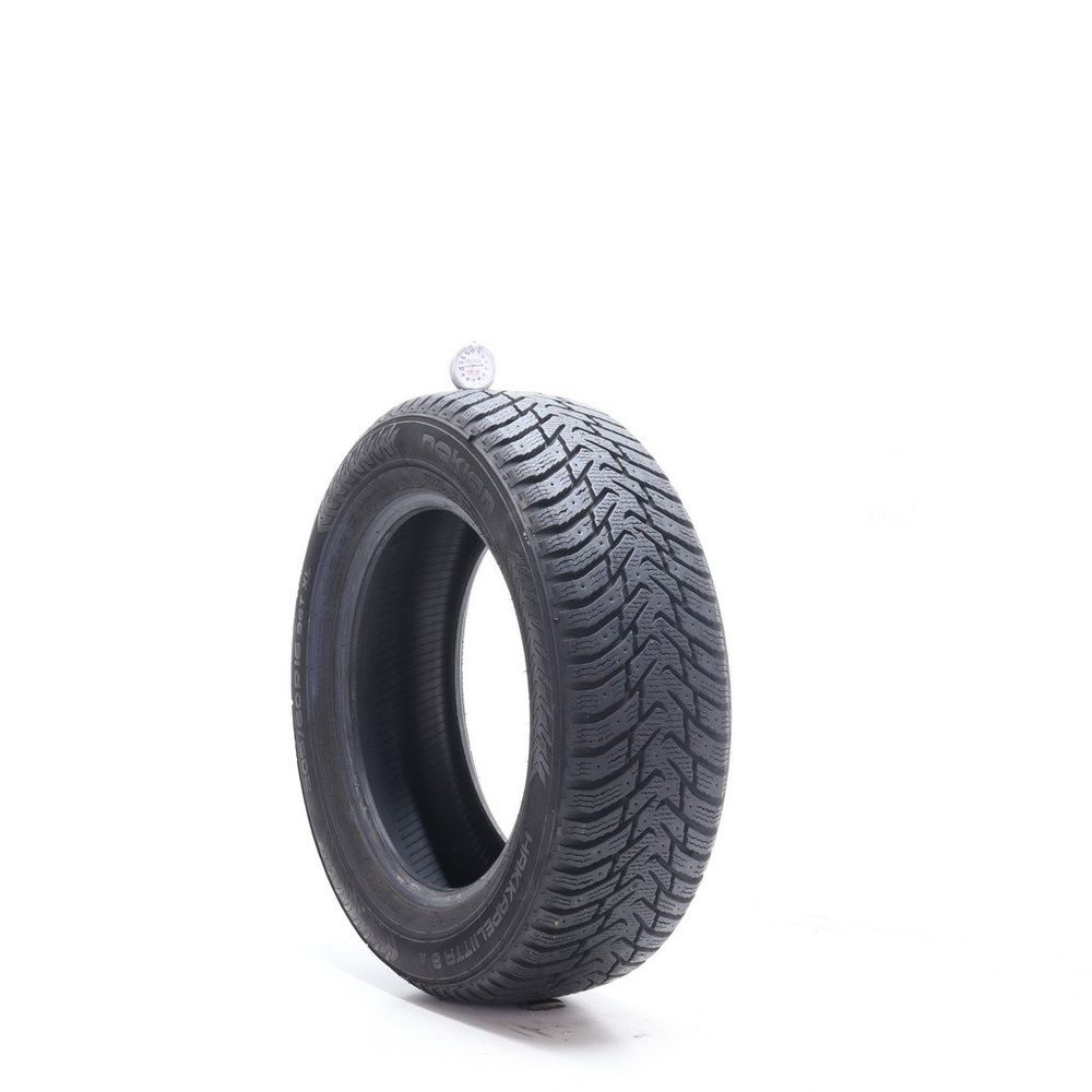 Set of (2) Used 205/60R16 Nokian Hakkapeliitta 8 96T - 10/32 - Image 1