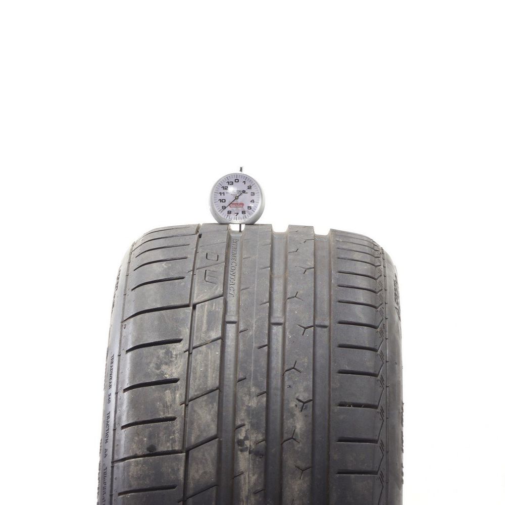 Set of (2) Used 235/35ZR19 Continental ExtremeContact Sport 91Y - 8.5-9/32 - Image 2