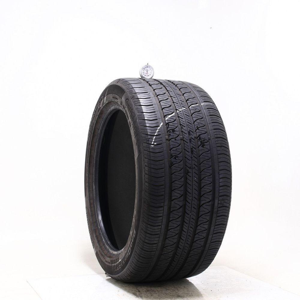 Set of (2) Used 285/40R19 Continental ProContact RX ContiSilent TSO 107V - 6.5/32 - Image 1
