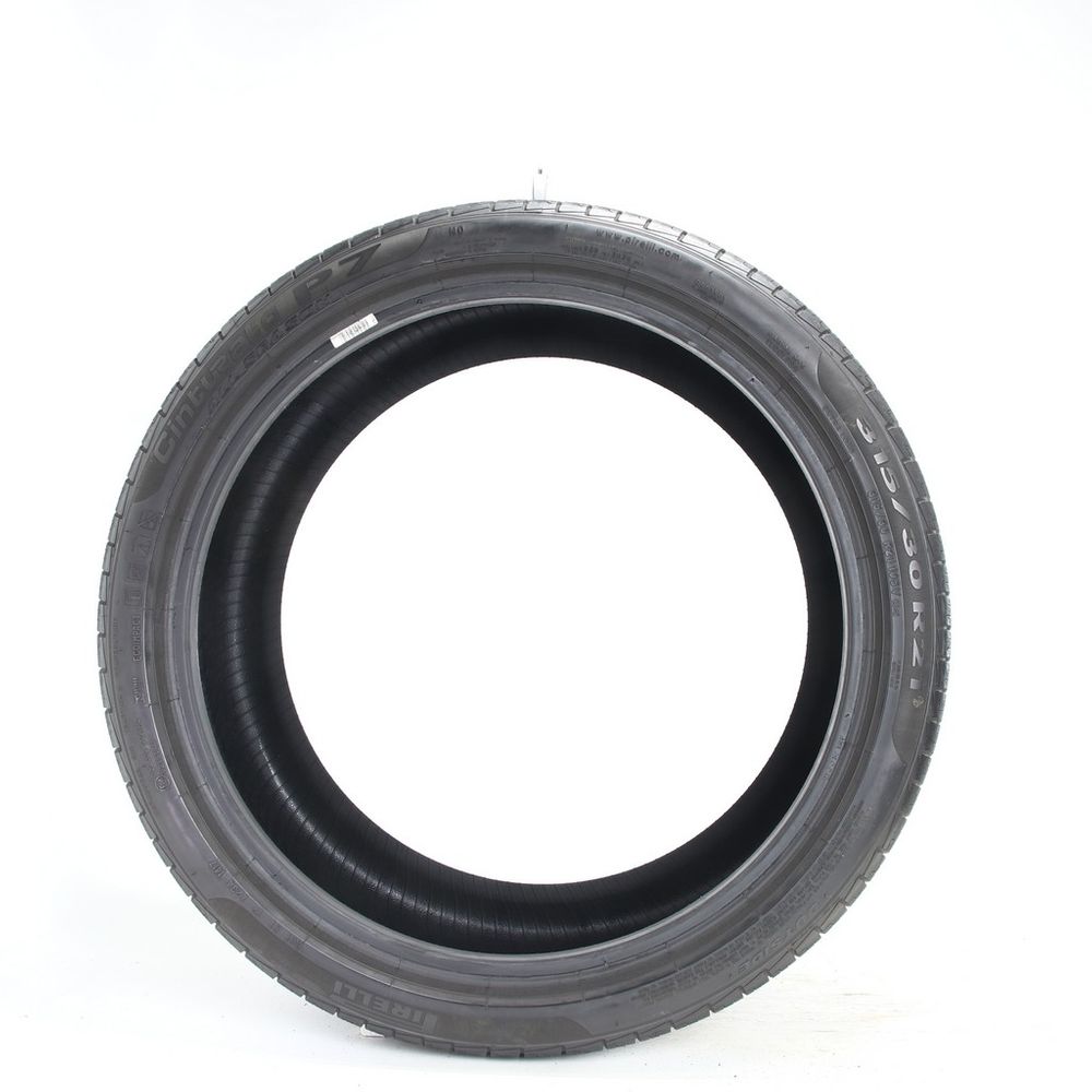 Set of (2) Used 315/30R21 Pirelli Cinturato P7 NO 105V - 5.5-6/32 - Image 3