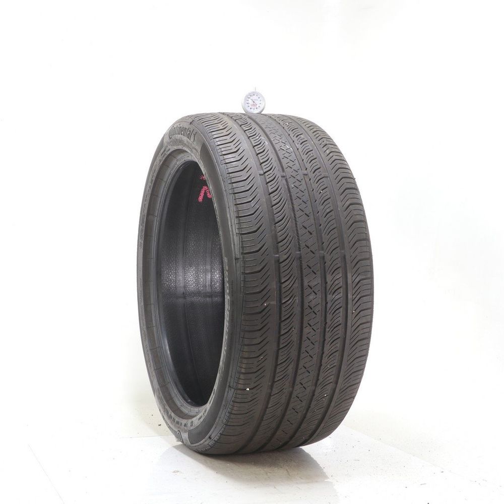 Set of (4) Used 285/40R21 Continental ProContact TX NO 109V - 5-5.5/32 - Image 1