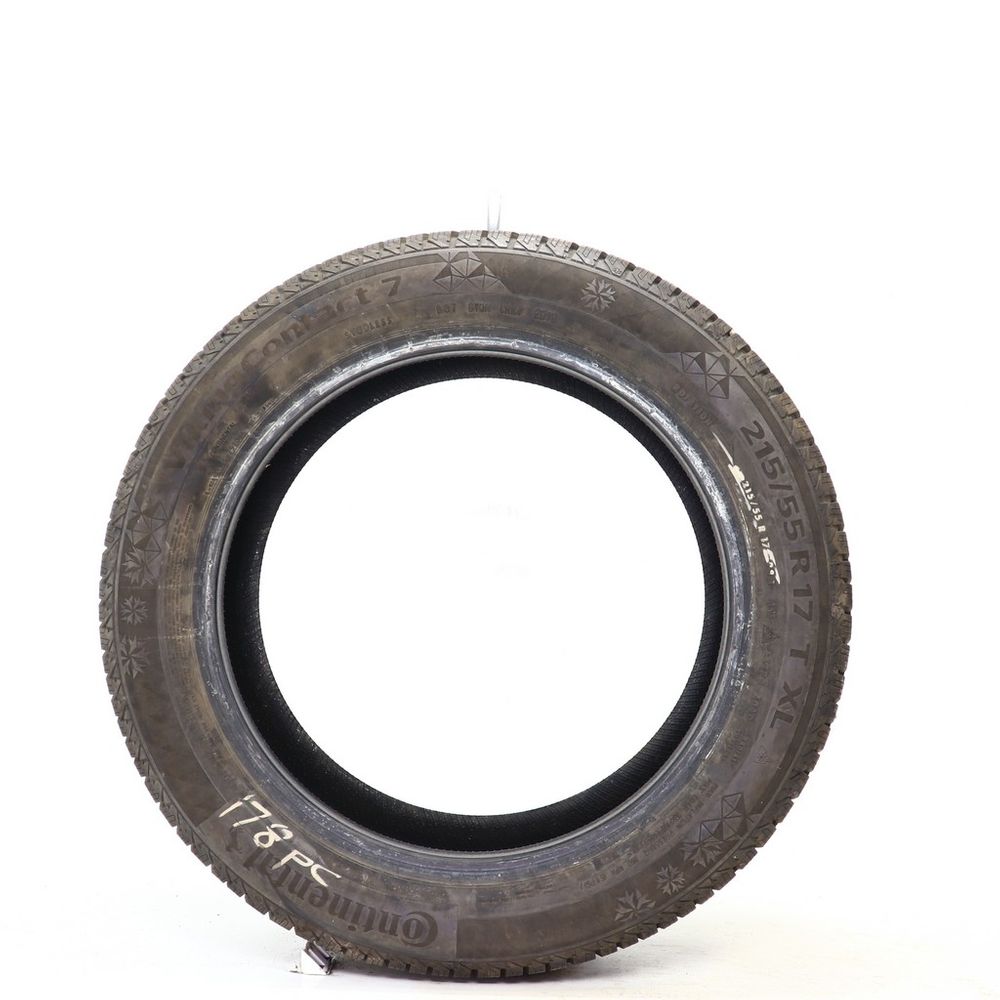 Used 215/55R17 Continental VikingContact 7 98T - 9/32 - Image 3