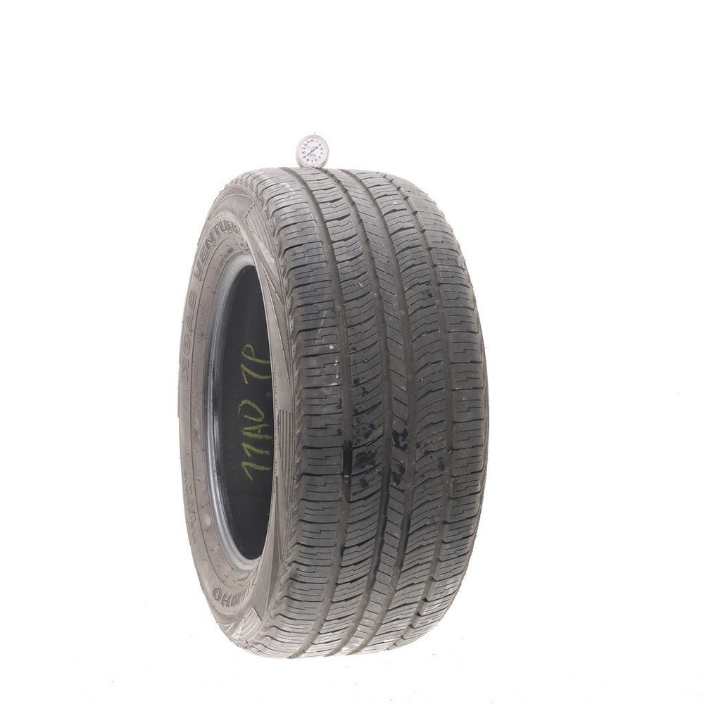 Set of (2) Used 275/55R17 Kumho Road Venture APT 109H - 9-10/32 - Image 1