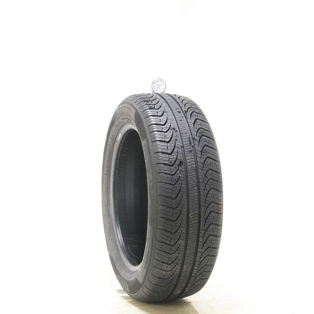 Set of (2) Used 215/55R17 Pirelli P4 Four Seasons Plus 94V - 8-9.5/32 - Image 4