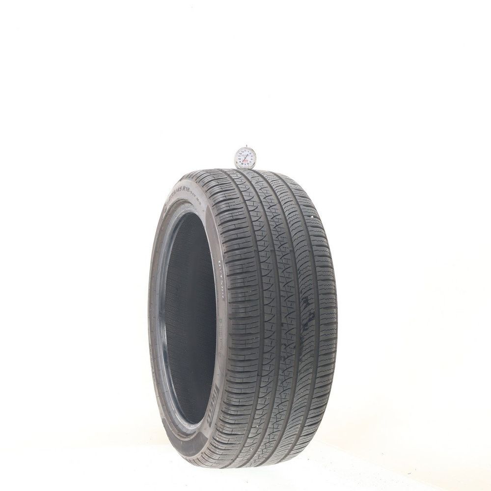 Set of (2) Used 235/45R18 Pirelli P Zero 94V - 8.5/32 - Image 1