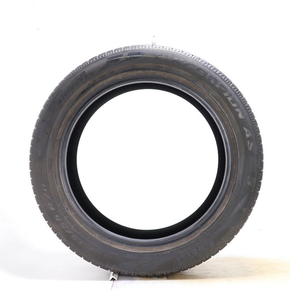 Set of (2) Used 235/55R20 Pirelli Scorpion AS Plus 3 102H - 6-7.5/32 - Image 3