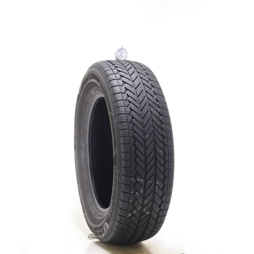 Set of (4) Used 225/65R17 Bridgestone WeatherPeak 102H - 7-7.5/32 - Image 1