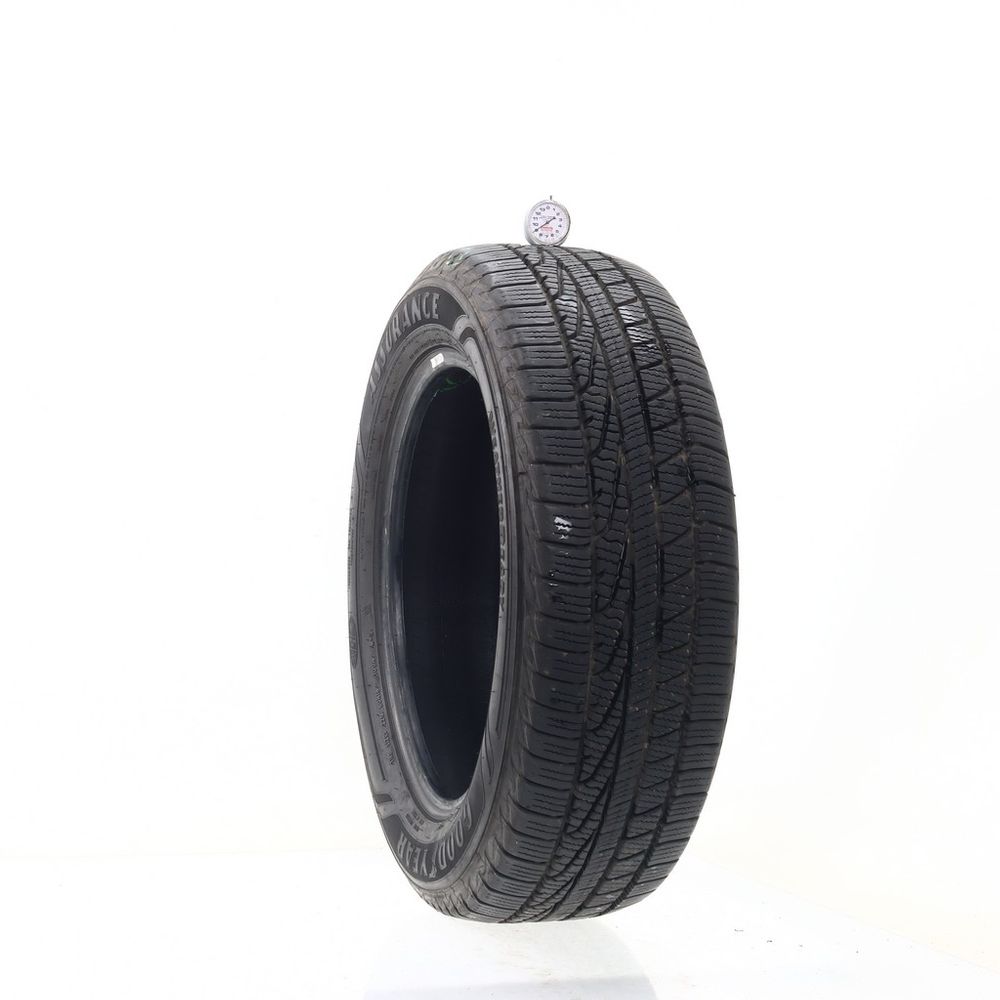 Set of (4) Used 225/60R18 Goodyear Assurance WeatherReady 100H - 8-9/32 - Image 4
