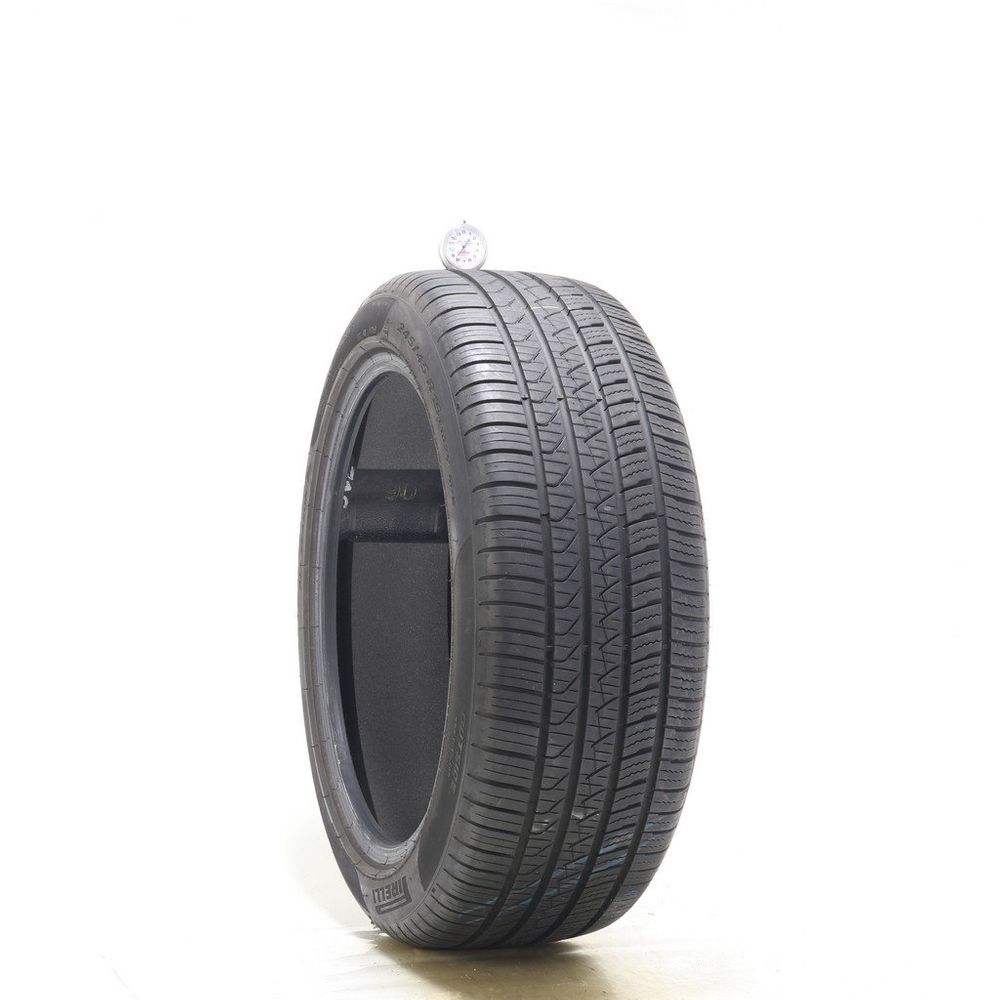 Set of (2) Used 245/45R19 Pirelli P Zero All Season Plus Elect PNCS 102Y - 6.5-8/32 - Image 4