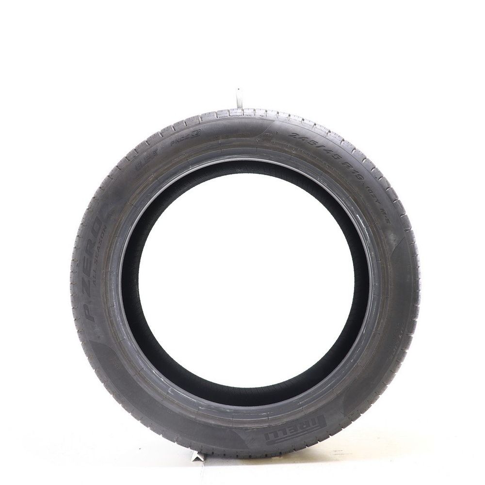 Set of (2) Used 245/45R19 Pirelli P Zero All Season Plus Elect PNCS 102Y - 6.5-8/32 - Image 6