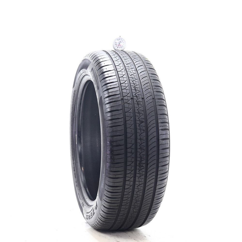 Set of (2) Used 215/55R18 Pirelli P Zero VOL 99V - 7.5-8.5/32 - Image 1