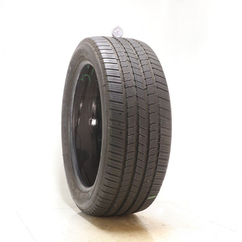 Set of (2) Used 285/45R22 Michelin Defender LTX M/S 114H - 10-10.5/32 - Image 1