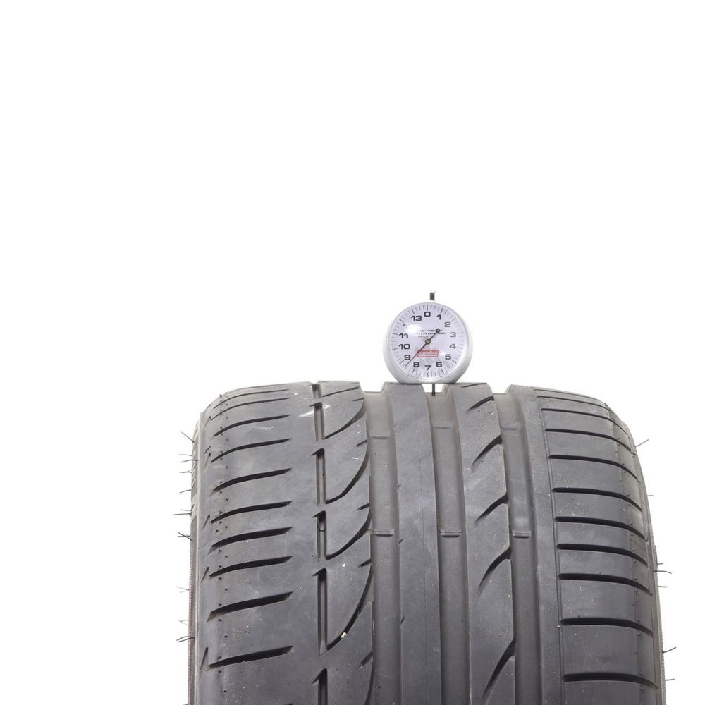 Set of (2) Used 245/35R18 Bridgestone Potenza S001 RFT 92Y - 7.5-8.5/32 - Image 5