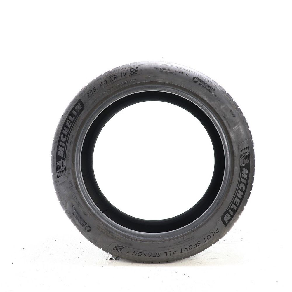Used 285/40ZR19 Michelin Pilot Sport All Season 4 107Y - 7/32 - Image 3