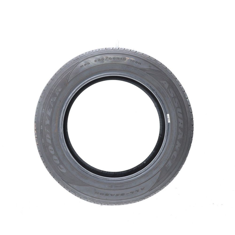 Set of (4) Used 225/60R18 Goodyear Assurance All-Season 100H - 6-7/32 - Image 6