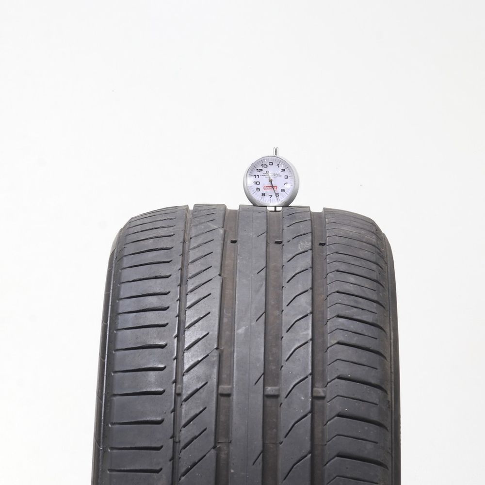 Used 255/40R21 Continental ContiSportContact 5 ContiSeal 102Y - 6/32 - Image 2