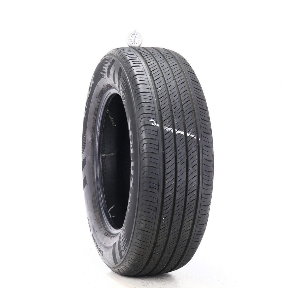 Set of (2) Used 235/65R17 Kumho Solus TA31 104H - 7-8/32 - Image 1