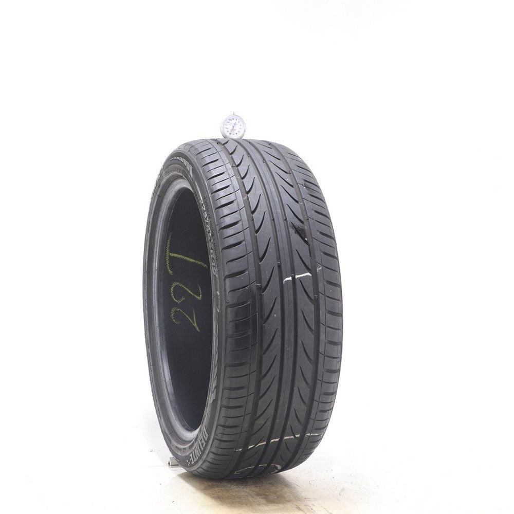 Set of (2) Used 225/45ZR19 Delinte Thunder D7 96W - 8/32 - Image 1