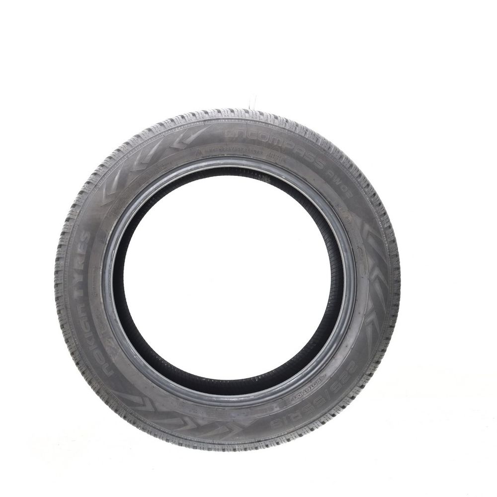 Set of (2) Used 225/55R18 Nokian Encompass AW02 98V - 10.5/32 - Image 3