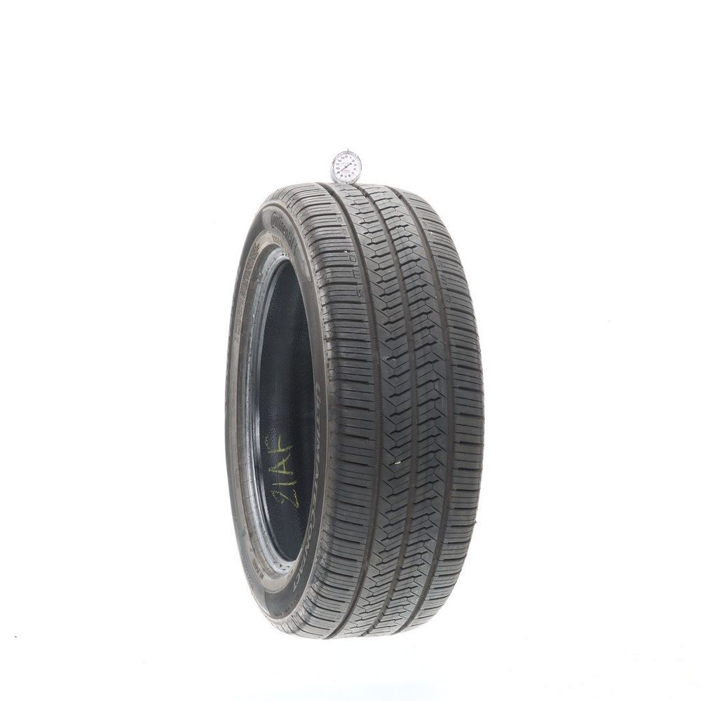 Set of (2) Used 225/55R18 Continental UltimateContact EV-V 98V - 9/32 - Image 1