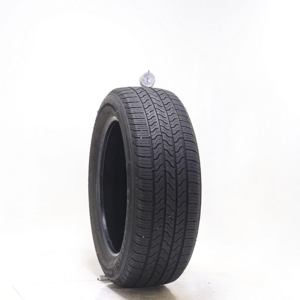 Set of (4) Used 215/55R17 Firestone All Season (Firestone) 94H - 6.5-8/32 - Image 1