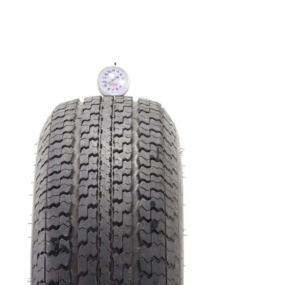 Set of (2) Used ST 225/75R15 Goodyear Marathon Scuff Guard 113/108L D - 8.5-9/32 - Image 5