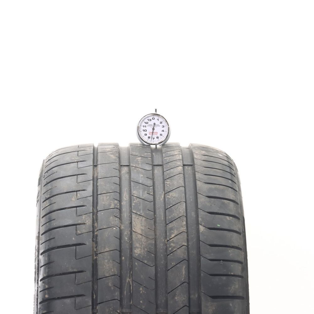 Set of (2) Used 285/30R21 Pirelli P Zero PZ4 MOE-S PNCS ELECT 100Y - 7-8/32 - Image 2