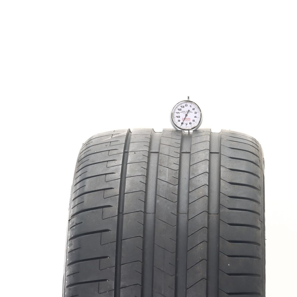 Set of (2) Used 285/30R21 Pirelli P Zero PZ4 MOE-S PNCS ELECT 100Y - 7-8/32 - Image 5