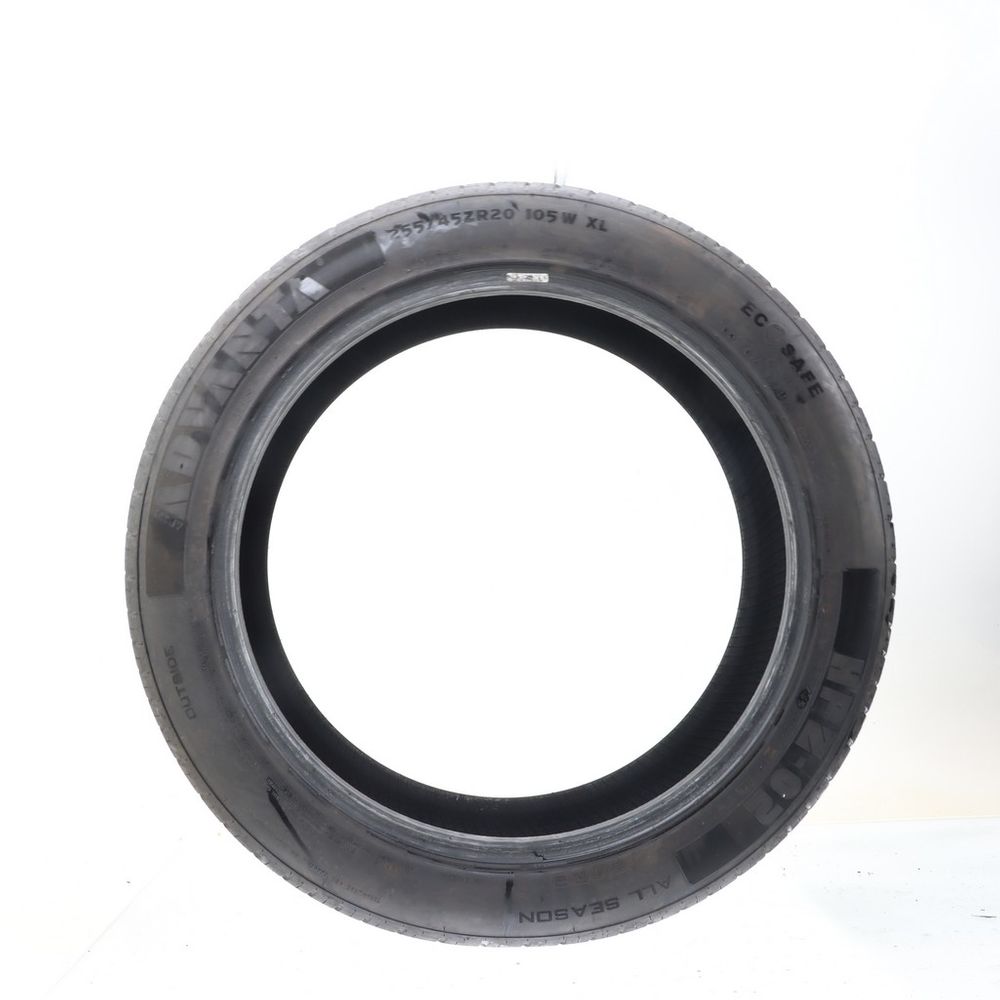 Set of (2) Used 255/45ZR20 Advanta HP Z-02 105W - 6.5-7.5/32 - Image 6