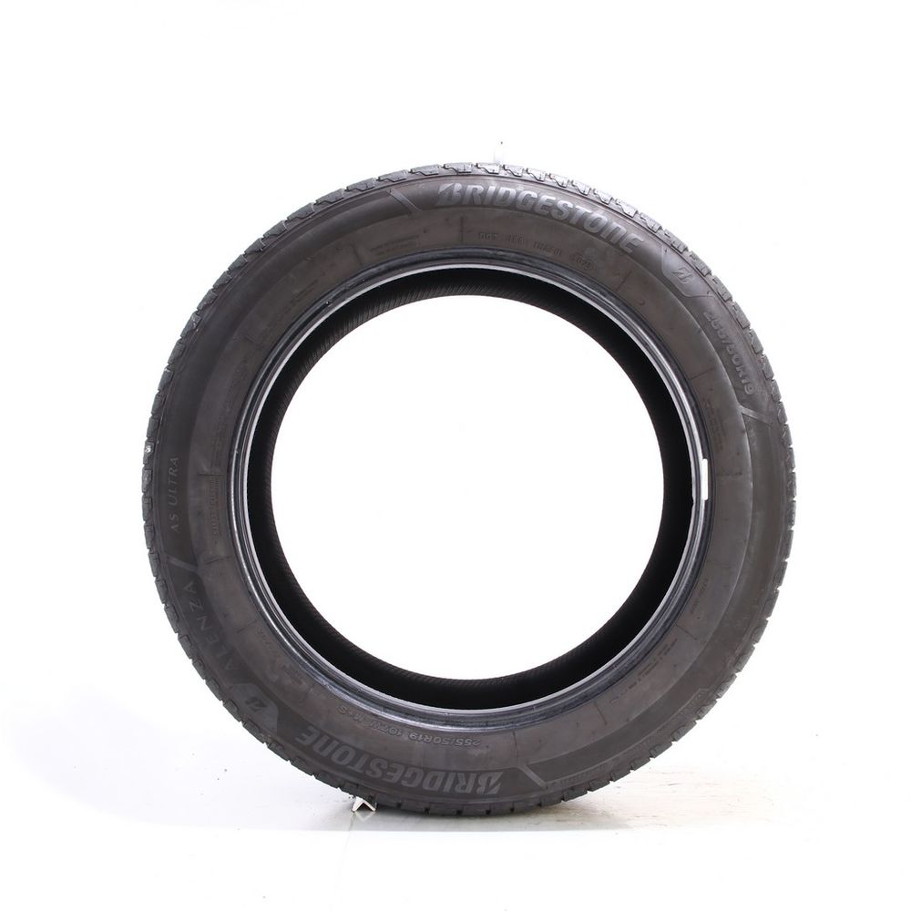 Set of (2) Used 255/50R19 Bridgestone Alenza AS Ultra 107W - 7-8/32 - Image 3